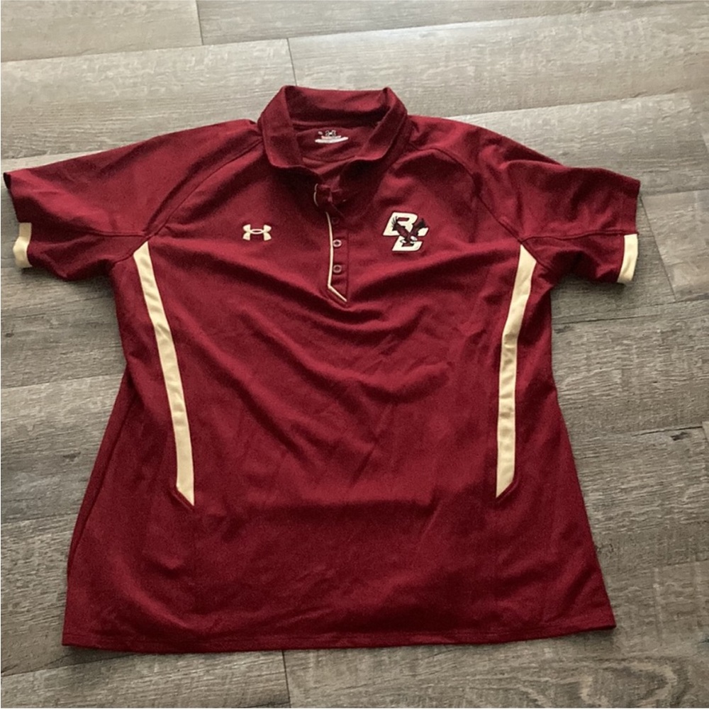 Boston College Eagles Under Armour Polo Shirt, XL large  medium